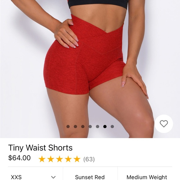 Bombshell tiny waist shorts - Picture 4 of 5